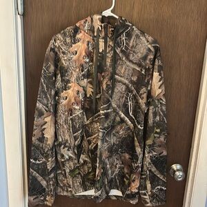 Men’s Red Head 1/4 zip camo pull over